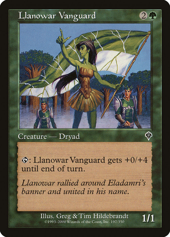 Llanowar Vanguard [Invasion] MTG Single Magic: The Gathering | Red Claw Gaming