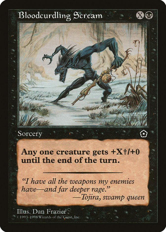 Bloodcurdling Scream [Portal Second Age] MTG Single Magic: The Gathering | Red Claw Gaming