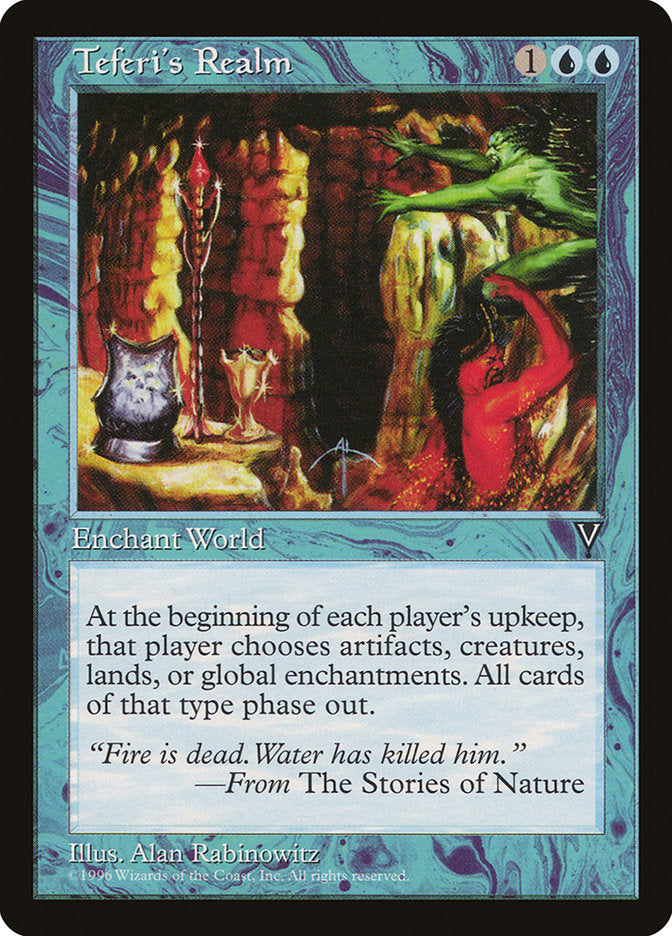 Teferi's Realm [Visions] MTG Single Magic: The Gathering | Red Claw Gaming