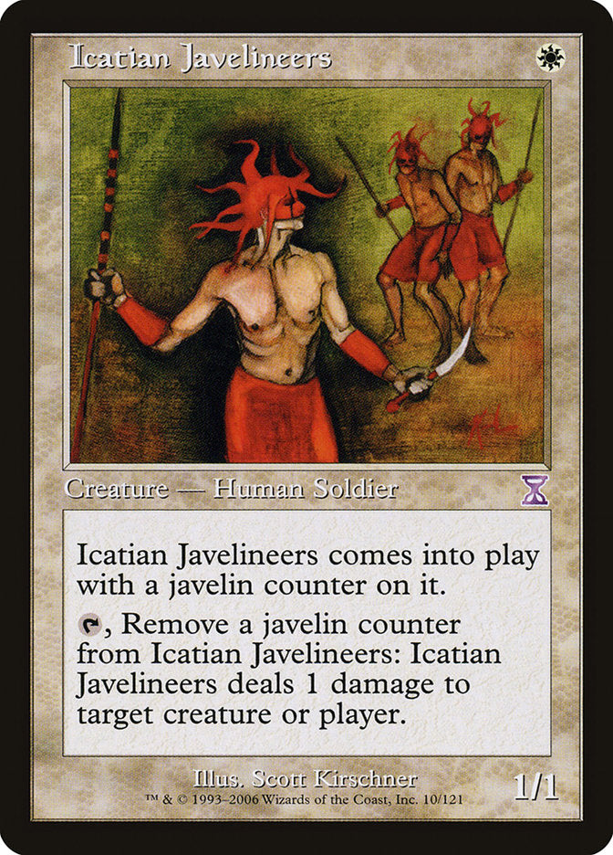 Icatian Javelineers [Time Spiral Timeshifted] MTG Single Magic: The Gathering | Red Claw Gaming