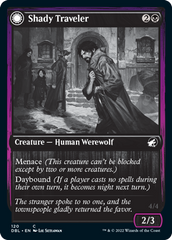 Shady Traveler // Stalking Predator [Innistrad: Double Feature] MTG Single Magic: The Gathering | Red Claw Gaming