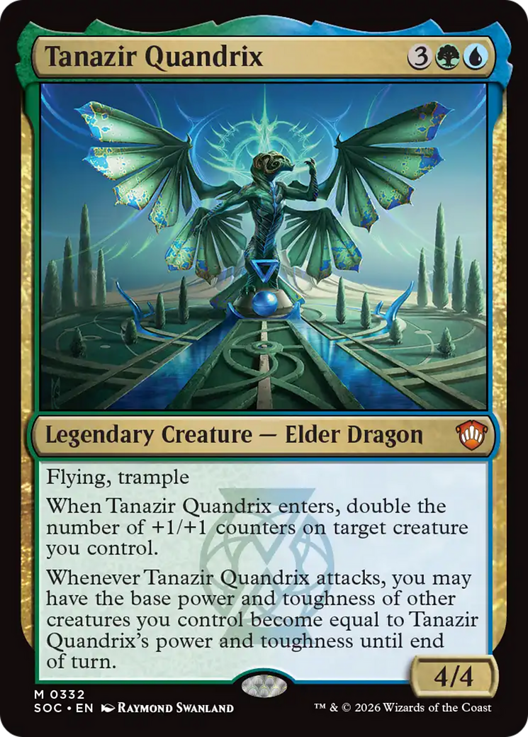 Tanazir Quandrix [Secrets of Strixhaven Commander] MTG Single Magic: The Gathering | Red Claw Gaming