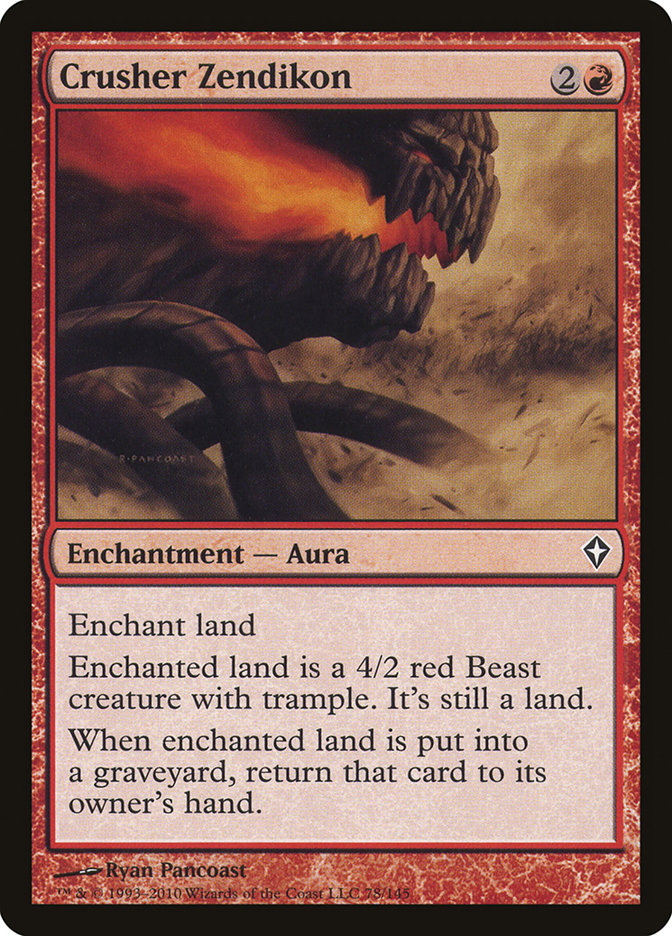 Crusher Zendikon [Worldwake] MTG Single Magic: The Gathering | Red Claw Gaming