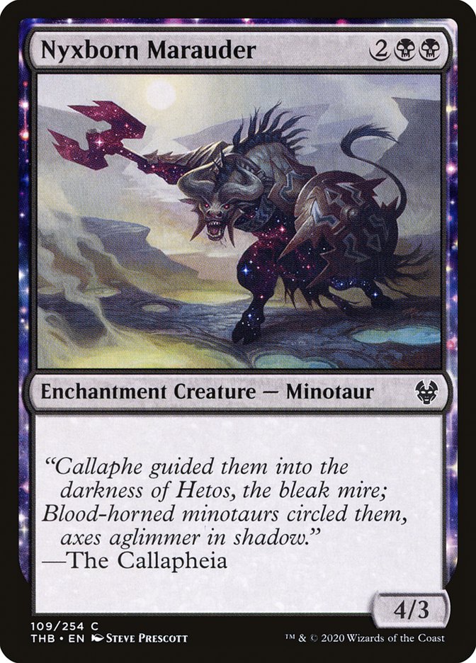Nyxborn Marauder [Theros Beyond Death] MTG Single Magic: The Gathering | Red Claw Gaming