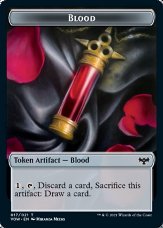 Blood // Blood Double-Sided Token [Challenger Decks 2022 Tokens] MTG Single Magic: The Gathering | Red Claw Gaming
