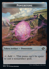 Powerstone // Ravage Double-Sided Token [The Brothers' War Tokens] MTG Single Magic: The Gathering | Red Claw Gaming