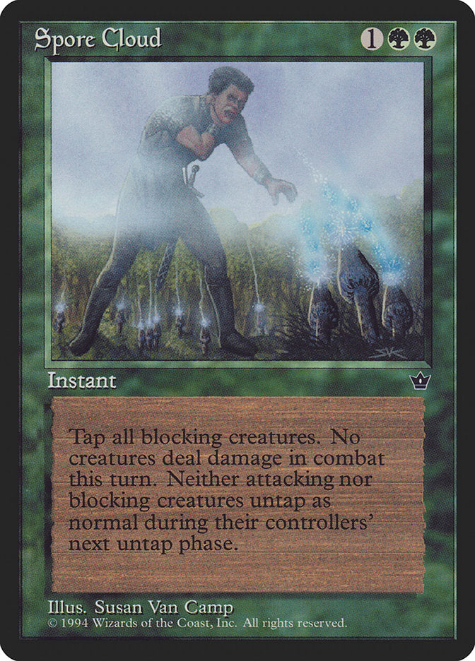Spore Cloud (Susan Van Camp) [Fallen Empires] MTG Single Magic: The Gathering | Red Claw Gaming