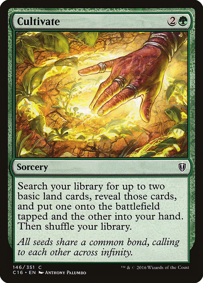 Cultivate [Commander 2016] MTG Single Magic: The Gathering | Red Claw Gaming