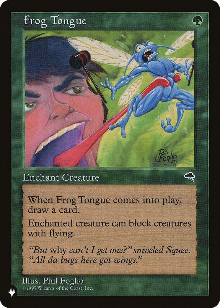 Frog Tongue [The List] MTG Single Magic: The Gathering | Red Claw Gaming