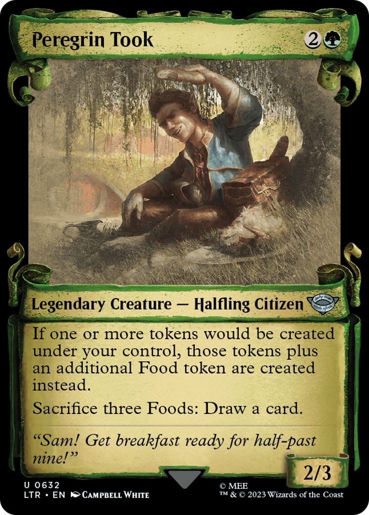 Peregrin Took [The Lord of the Rings: Tales of Middle-Earth Showcase Scrolls] MTG Single Magic: The Gathering | Red Claw Gaming
