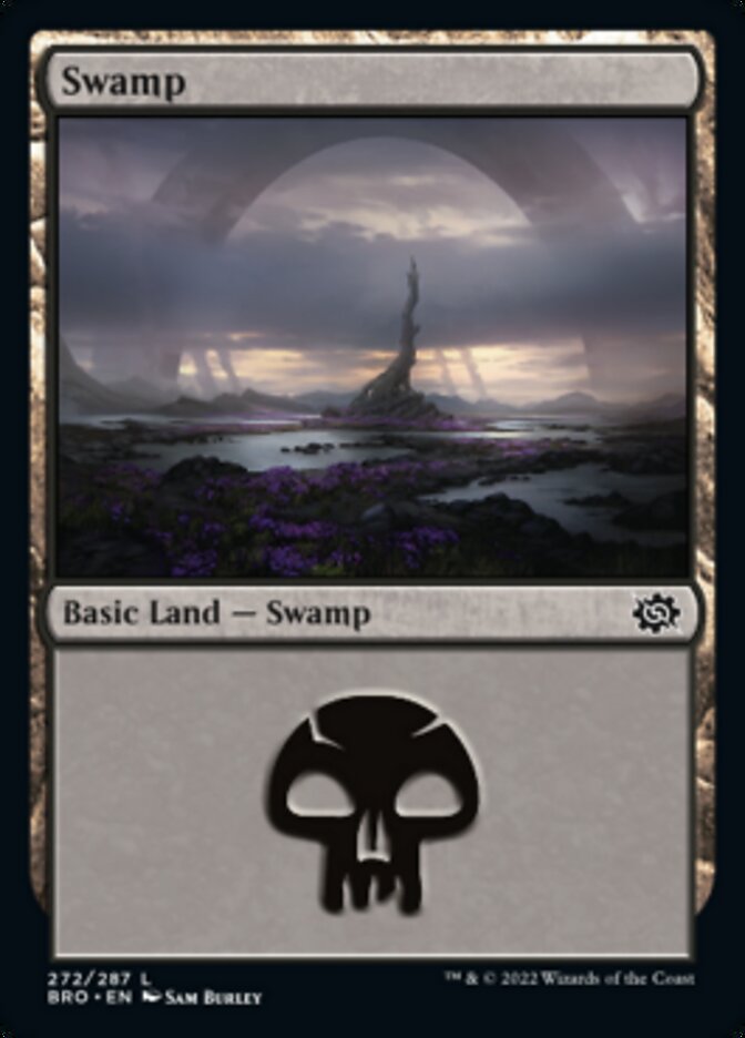 Swamp (272) [The Brothers' War] MTG Single Magic: The Gathering | Red Claw Gaming