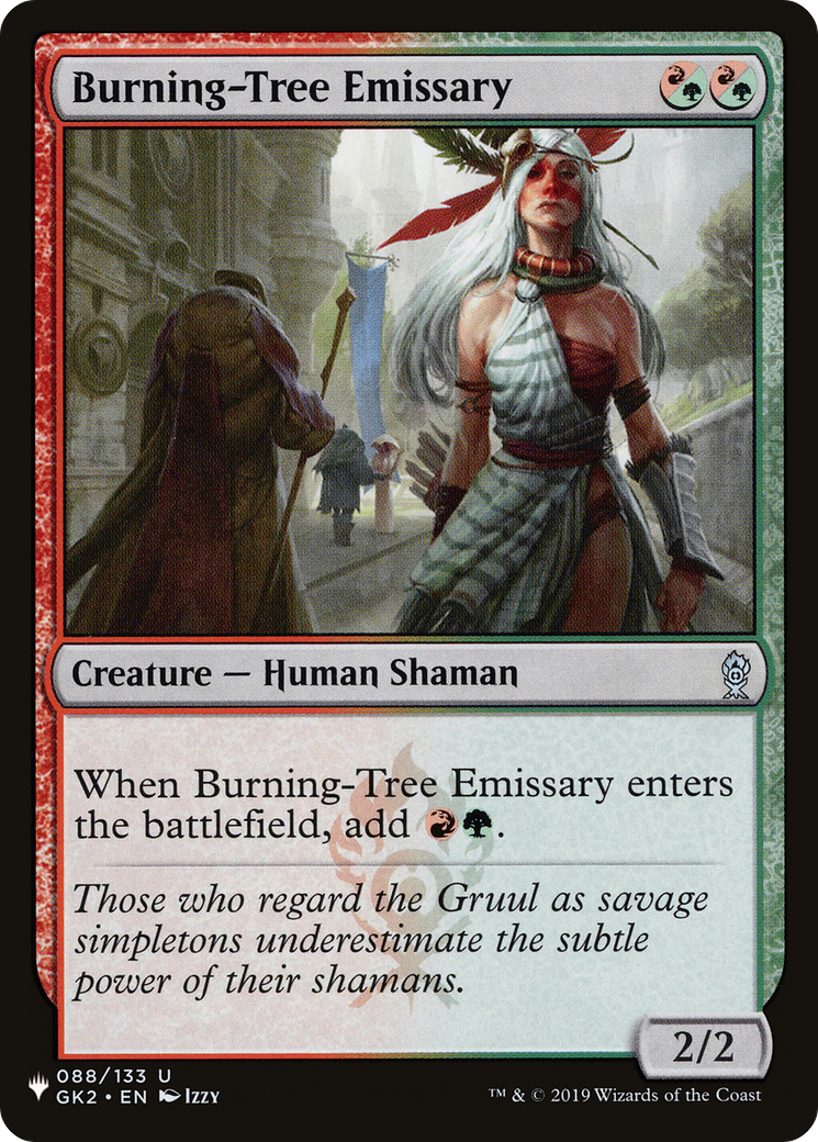 Burning-Tree Emissary [The List] MTG Single Magic: The Gathering | Red Claw Gaming