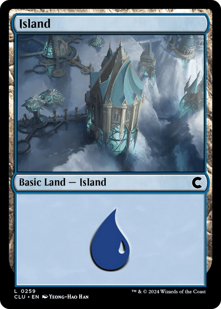Island (0259) [Ravnica: Clue Edition] MTG Single Magic: The Gathering | Red Claw Gaming