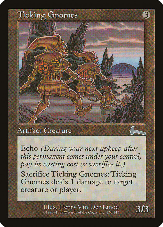Ticking Gnomes [Urza's Legacy] MTG Single Magic: The Gathering | Red Claw Gaming