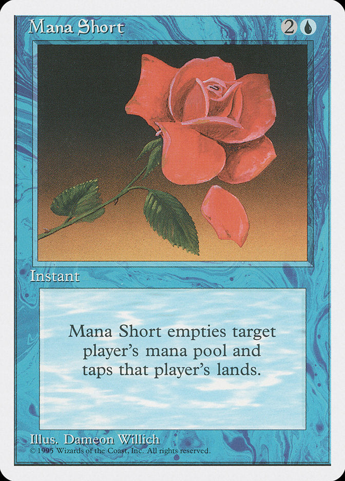 Mana Short [Fourth Edition] MTG Single Magic: The Gathering | Red Claw Gaming