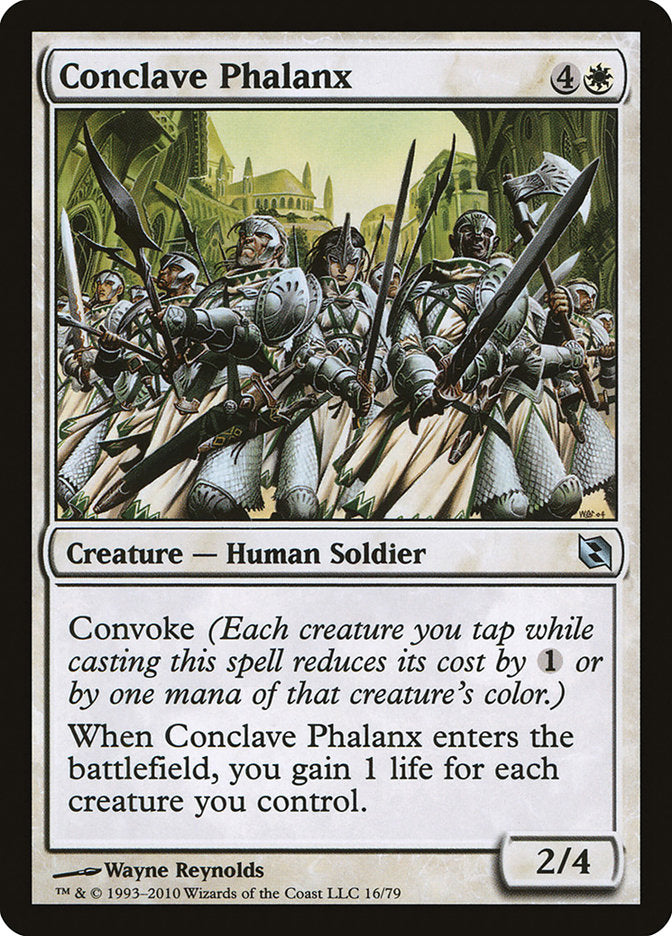 Conclave Phalanx [Duel Decks: Elspeth vs. Tezzeret] MTG Single Magic: The Gathering | Red Claw Gaming