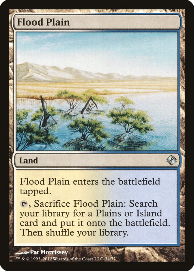 Flood Plain [Duel Decks: Venser vs. Koth] MTG Single Magic: The Gathering | Red Claw Gaming
