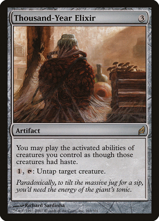 Thousand-Year Elixir [Lorwyn] MTG Single Magic: The Gathering | Red Claw Gaming