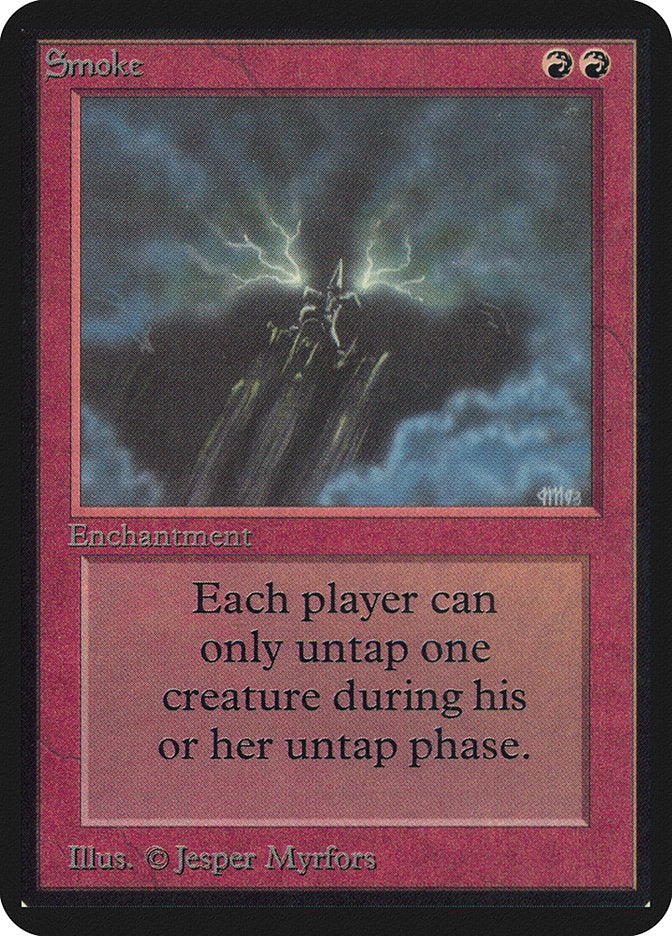 Smoke [Alpha Edition] MTG Single Magic: The Gathering | Red Claw Gaming
