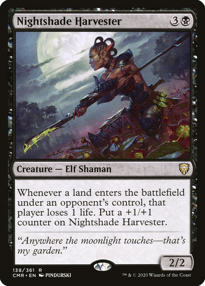 Nightshade Harvester [Commander Legends] MTG Single Magic: The Gathering | Red Claw Gaming