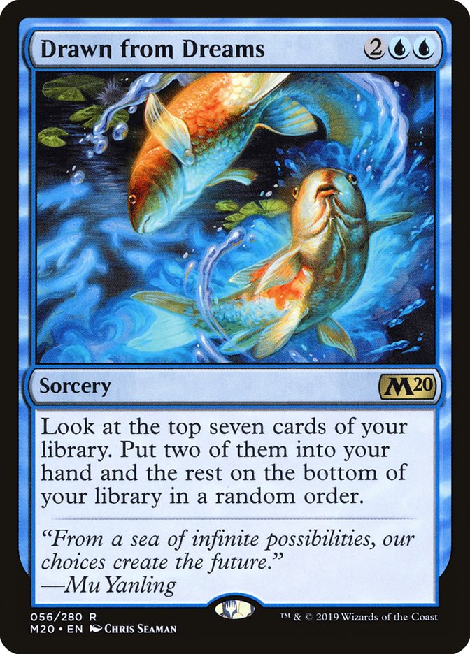 Drawn from Dreams [Core Set 2020] MTG Single Magic: The Gathering | Red Claw Gaming