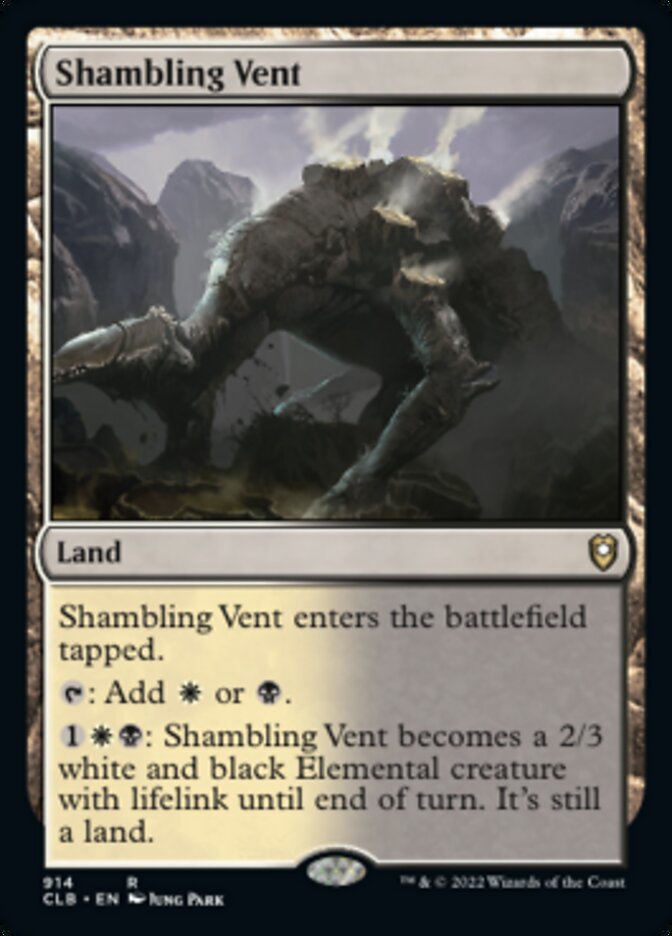 Shambling Vent [Commander Legends: Battle for Baldur's Gate] MTG Single Magic: The Gathering | Red Claw Gaming