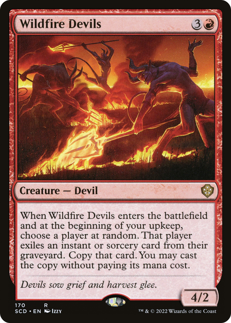 Wildfire Devils [Starter Commander Decks] MTG Single Magic: The Gathering | Red Claw Gaming