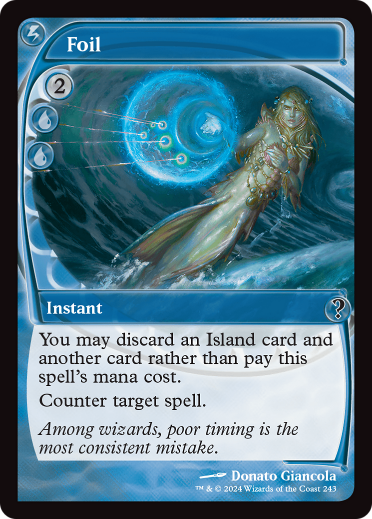 Foil (Future Sight) [Mystery Booster 2] MTG Single Magic: The Gathering | Red Claw Gaming