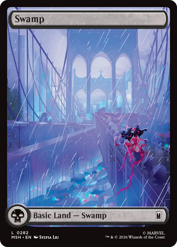 Swamp (0282) [Marvel Super Heroes] MTG Single Magic: The Gathering | Red Claw Gaming