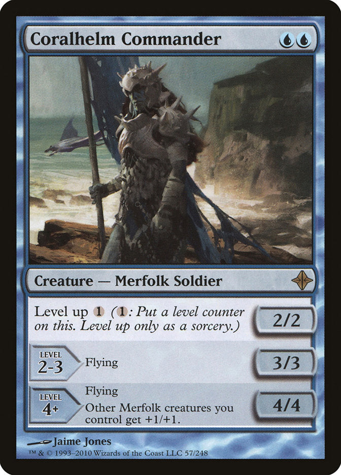Coralhelm Commander [Rise of the Eldrazi] MTG Single Magic: The Gathering | Red Claw Gaming