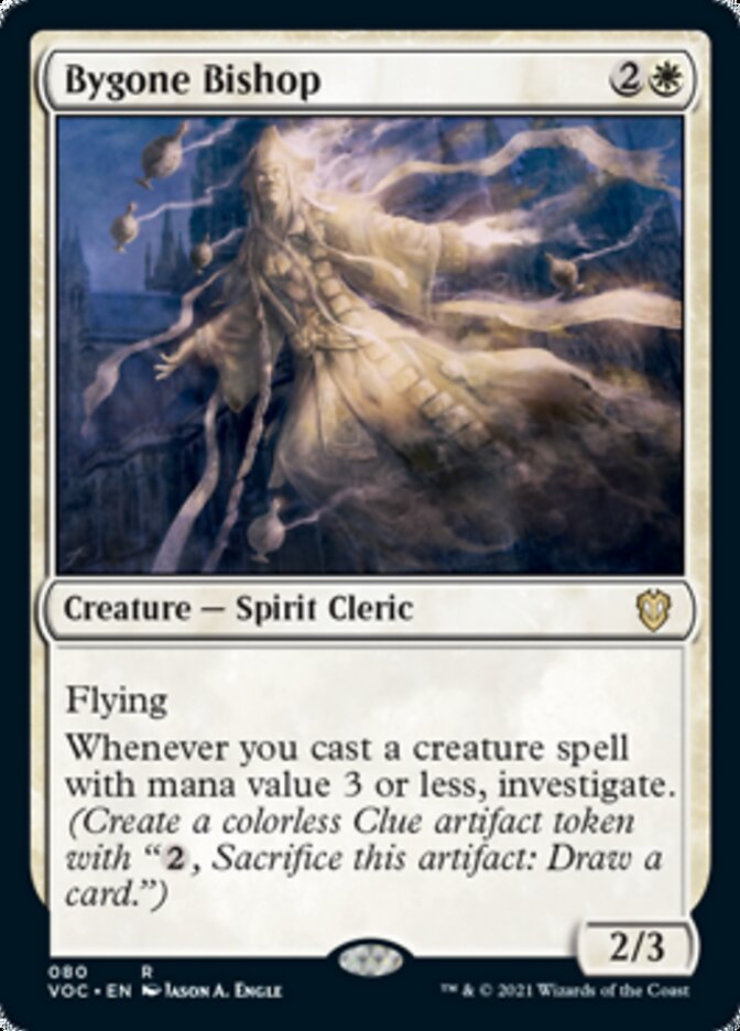 Bygone Bishop [Innistrad: Crimson Vow Commander] MTG Single Magic: The Gathering | Red Claw Gaming