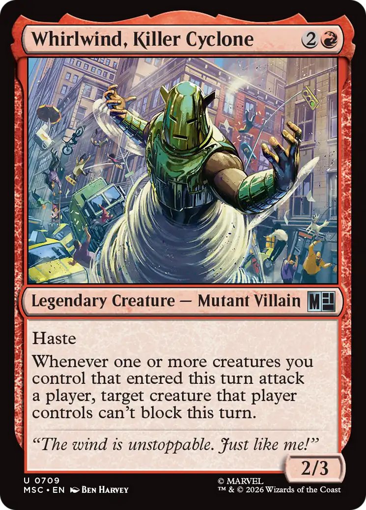 Whirlwind, Killer Cyclone [Marvel Super Heroes Commander] | Red Claw Gaming