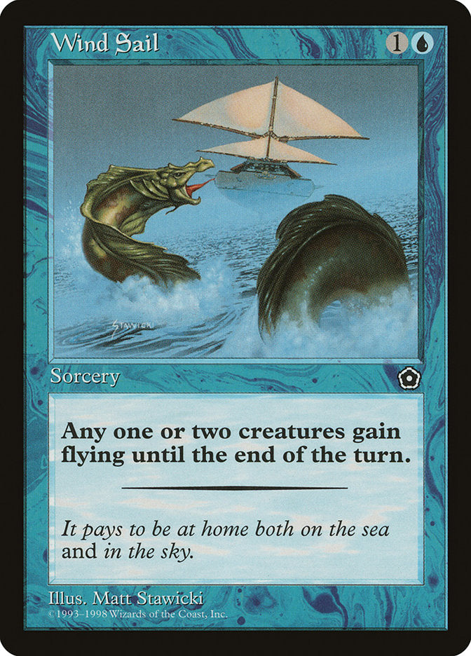 Wind Sail [Portal Second Age] MTG Single Magic: The Gathering | Red Claw Gaming