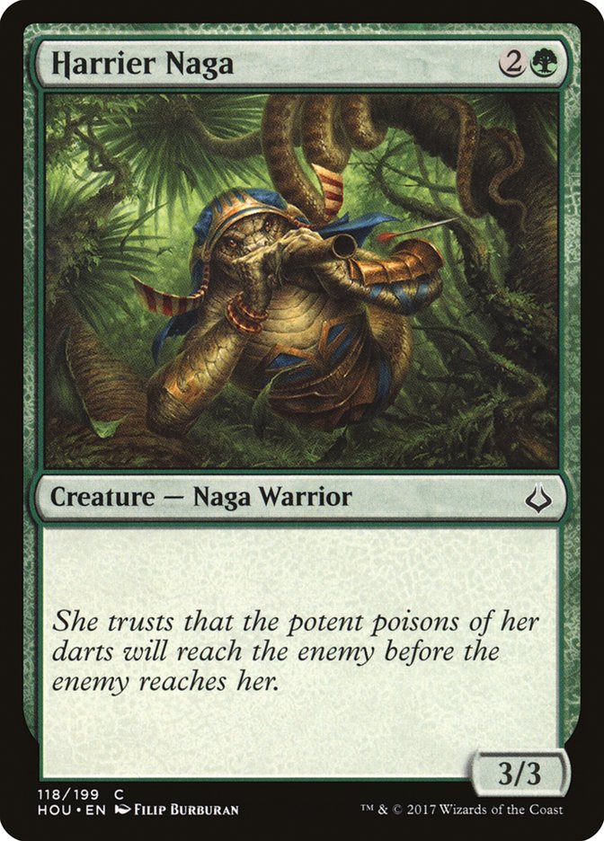Harrier Naga [Hour of Devastation] MTG Single Magic: The Gathering | Red Claw Gaming