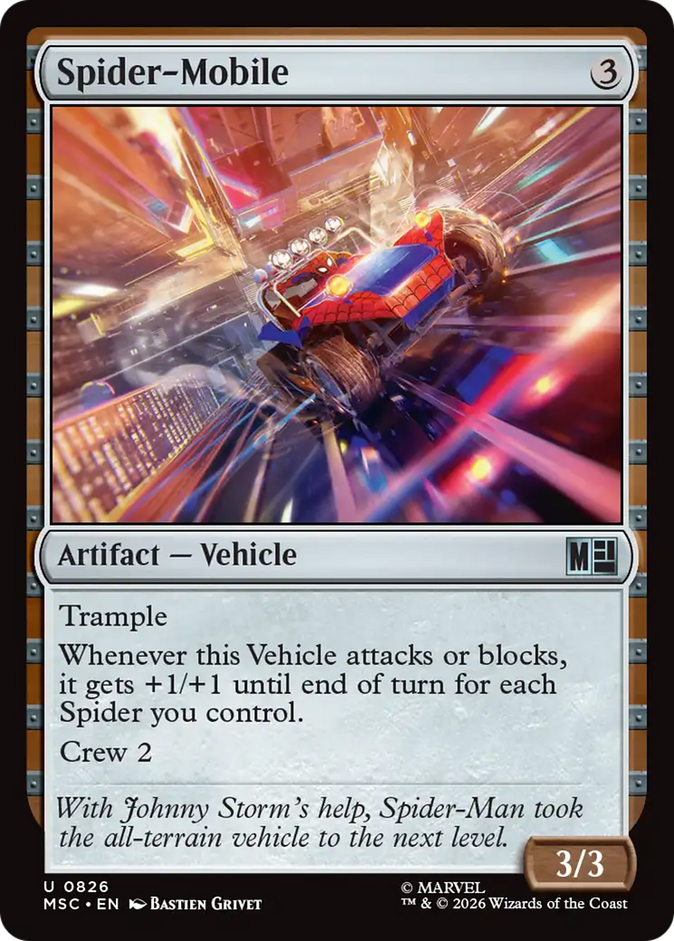 Spider-Mobile [Marvel Super Heroes Commander] | Red Claw Gaming