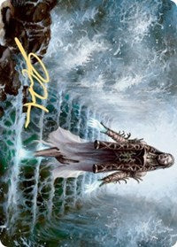 Karfell Harbinger Art Card (Gold-Stamped Signature) [Kaldheim Art Series] MTG Single Magic: The Gathering | Red Claw Gaming