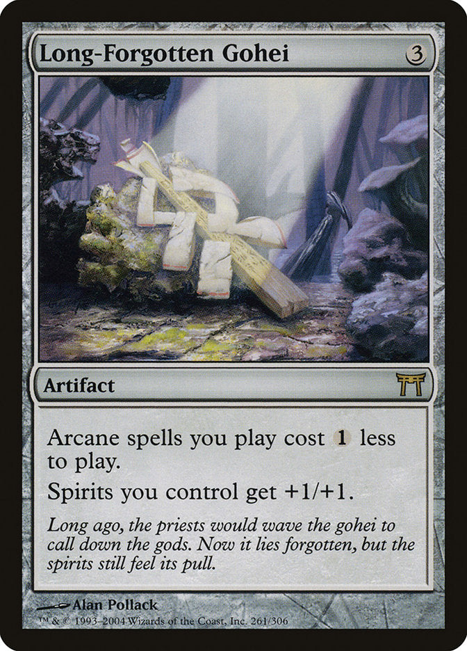 Long-Forgotten Gohei [Champions of Kamigawa] MTG Single Magic: The Gathering | Red Claw Gaming