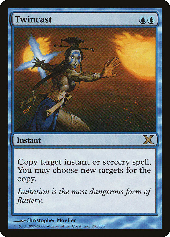 Twincast [Tenth Edition] MTG Single Magic: The Gathering | Red Claw Gaming
