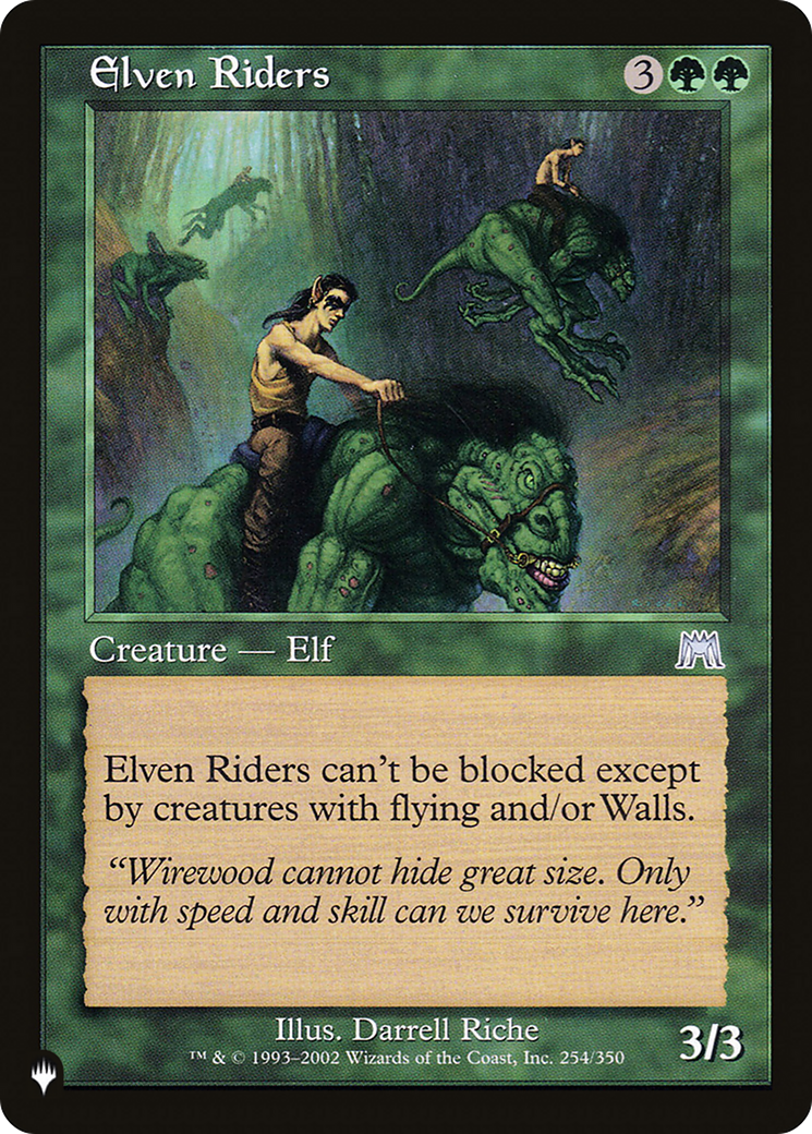 Elven Riders [The List] MTG Single Magic: The Gathering | Red Claw Gaming