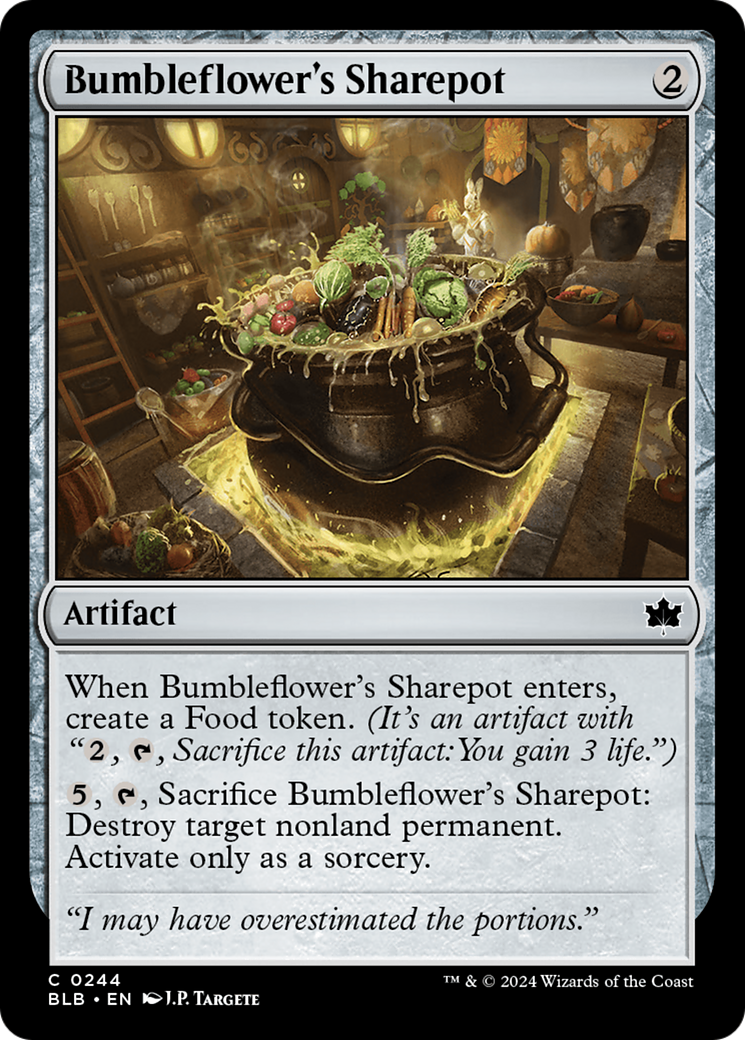 Bumbleflower's Sharepot [Bloomburrow] MTG Single Magic: The Gathering | Red Claw Gaming