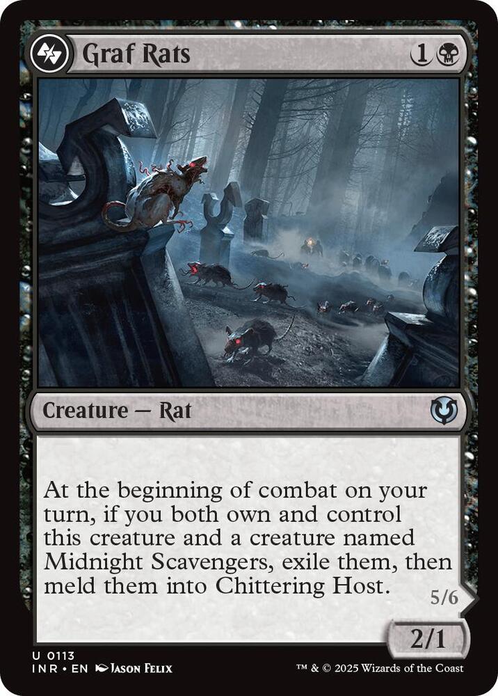 Graf Rats [Innistrad Remastered] MTG Single Magic: The Gathering | Red Claw Gaming