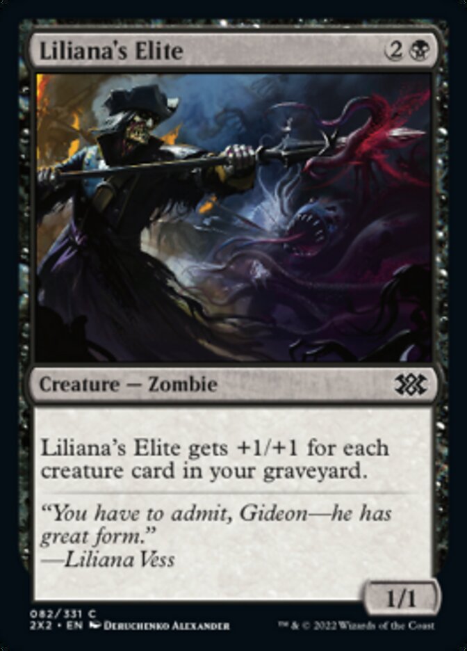 Liliana's Elite [Double Masters 2022] MTG Single Magic: The Gathering    | Red Claw Gaming