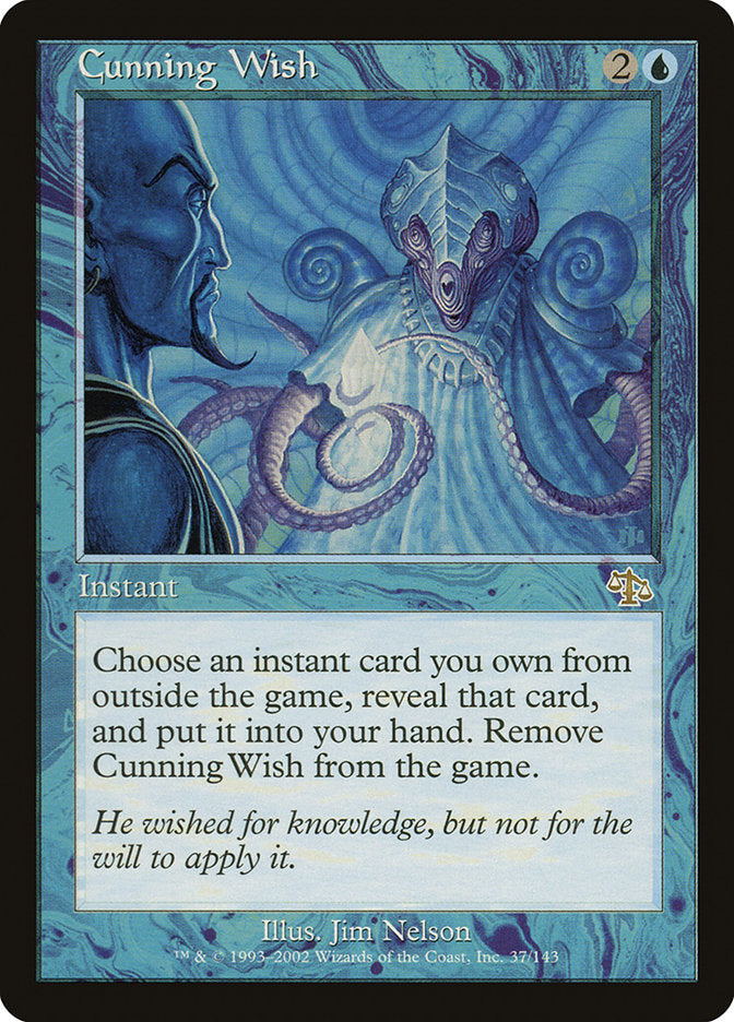 Cunning Wish [Judgment] MTG Single Magic: The Gathering | Red Claw Gaming