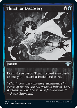 Thirst for Discovery [Innistrad: Double Feature] MTG Single Magic: The Gathering | Red Claw Gaming