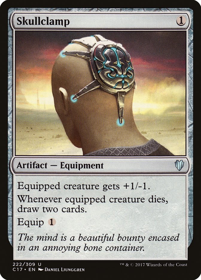 Skullclamp [Commander 2017] MTG Single Magic: The Gathering | Red Claw Gaming