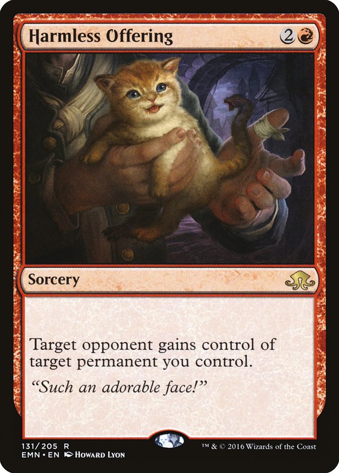 Harmless Offering [Eldritch Moon] MTG Single Magic: The Gathering | Red Claw Gaming