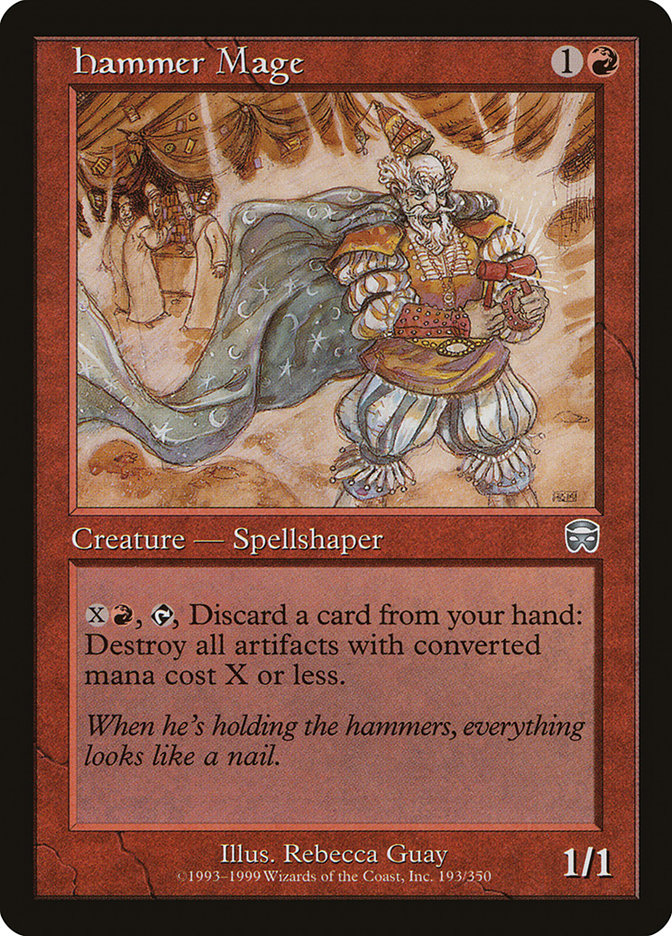 Hammer Mage [Mercadian Masques] MTG Single Magic: The Gathering | Red Claw Gaming