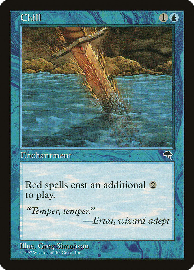 Chill [Tempest] MTG Single Magic: The Gathering | Red Claw Gaming