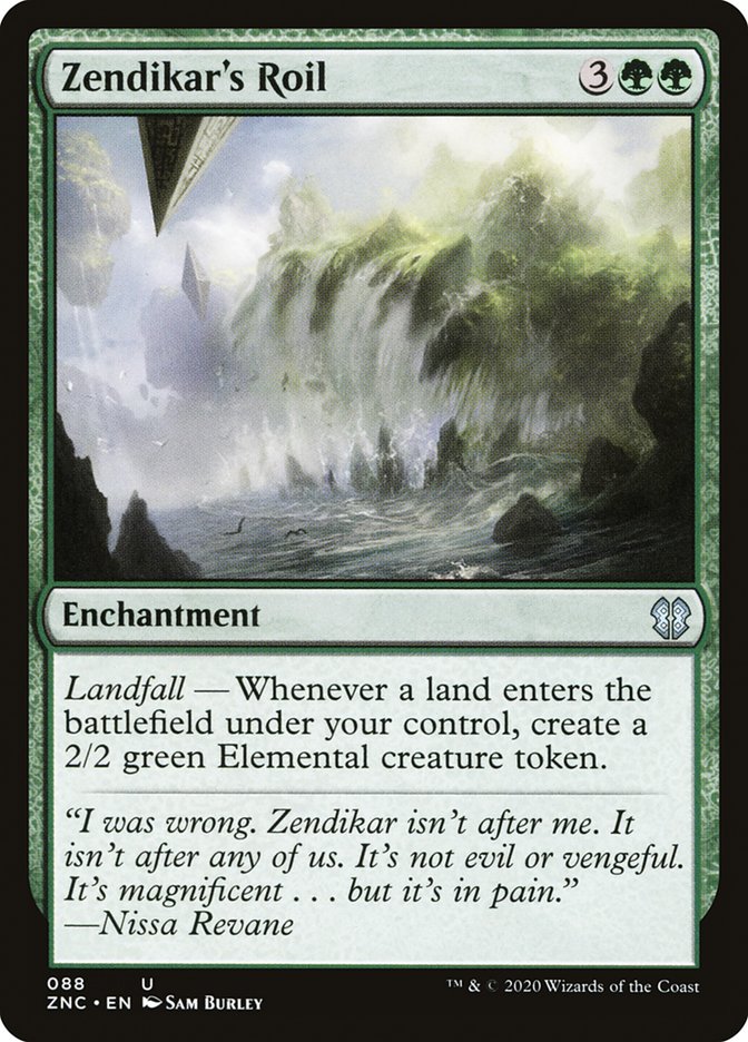 Zendikar's Roil [Zendikar Rising Commander] MTG Single Magic: The Gathering | Red Claw Gaming