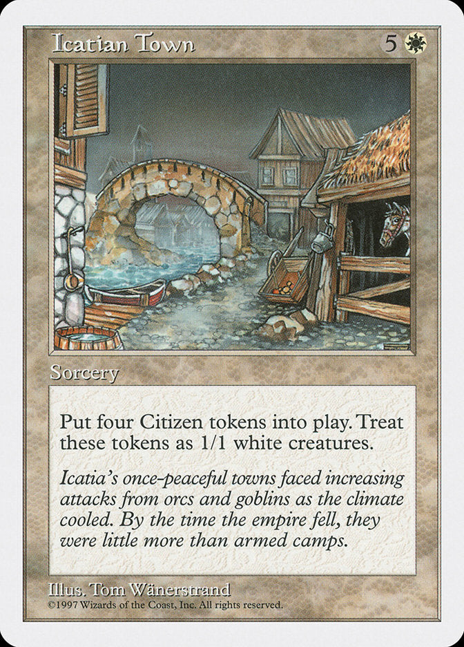 Icatian Town [Fifth Edition] MTG Single Magic: The Gathering | Red Claw Gaming